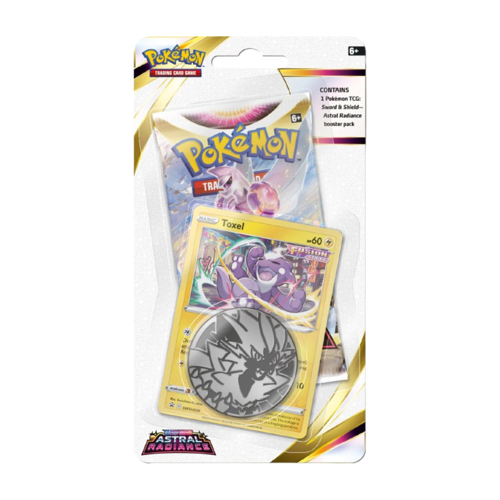 Pokémon Astral Radiance Checklane Blister – Toxel