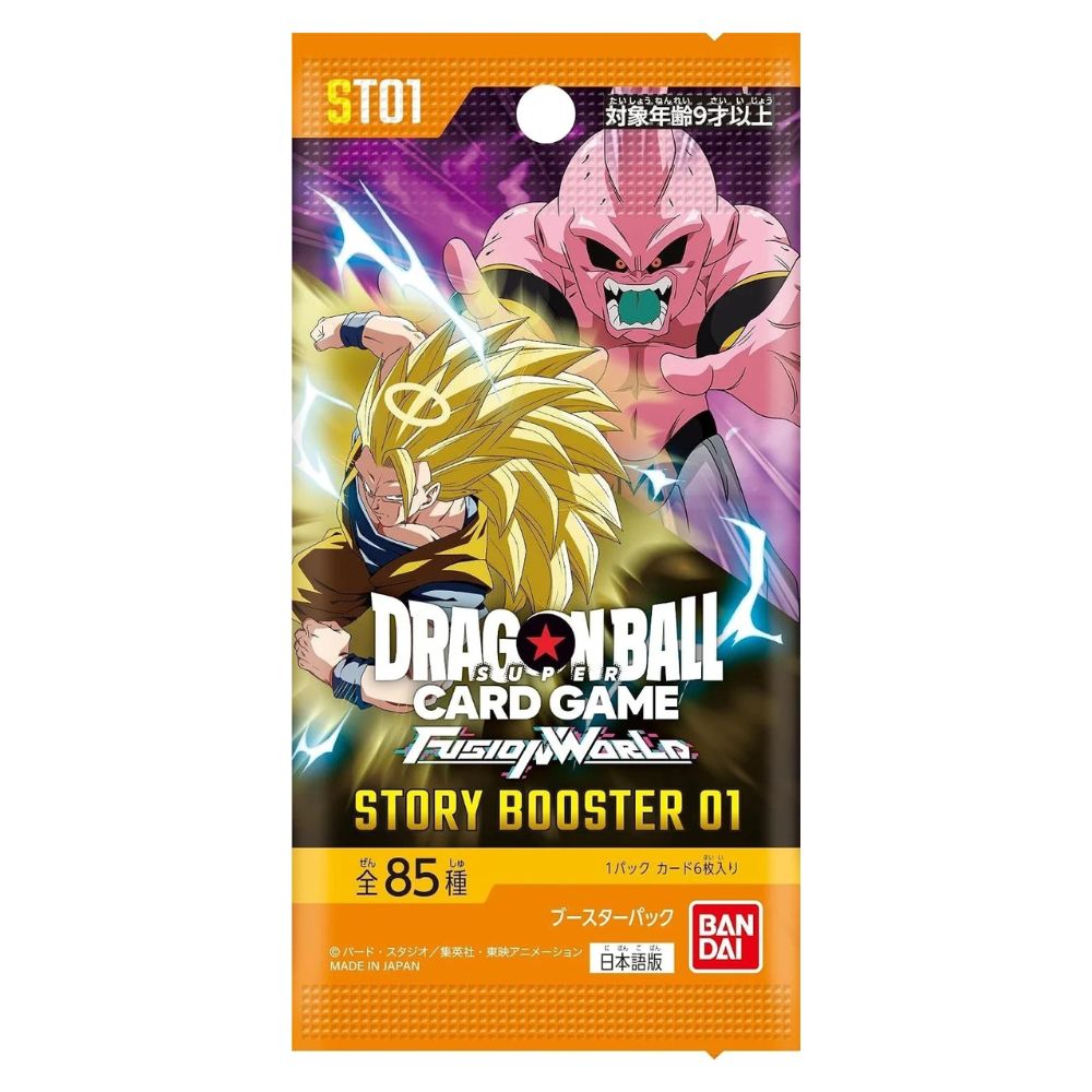 Dragon Ball Super - Fusion World ST01 - Story Booster Box (Japans)
