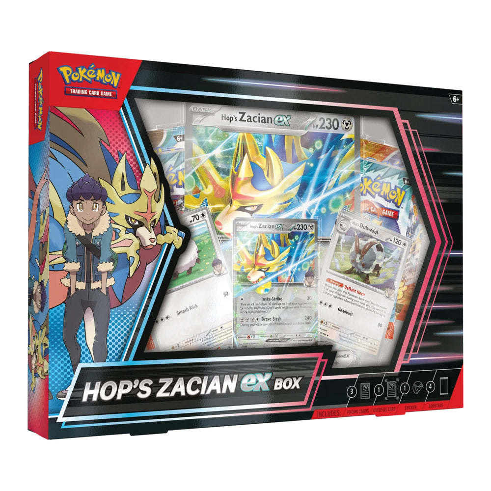 Pokémon Hop’s Zacian ex Box