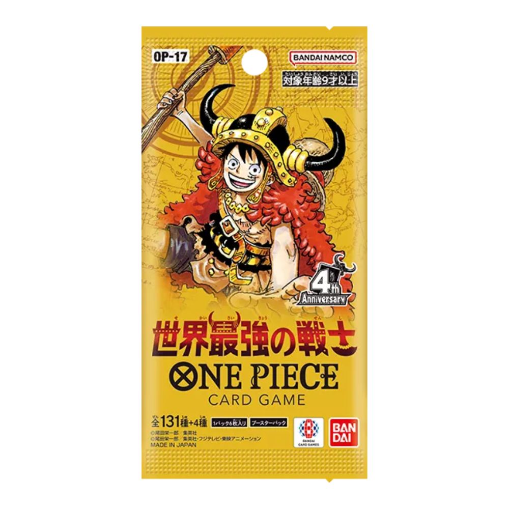 One Piece OP17 - The World's Strongest Warriors Booster Box (Japans)