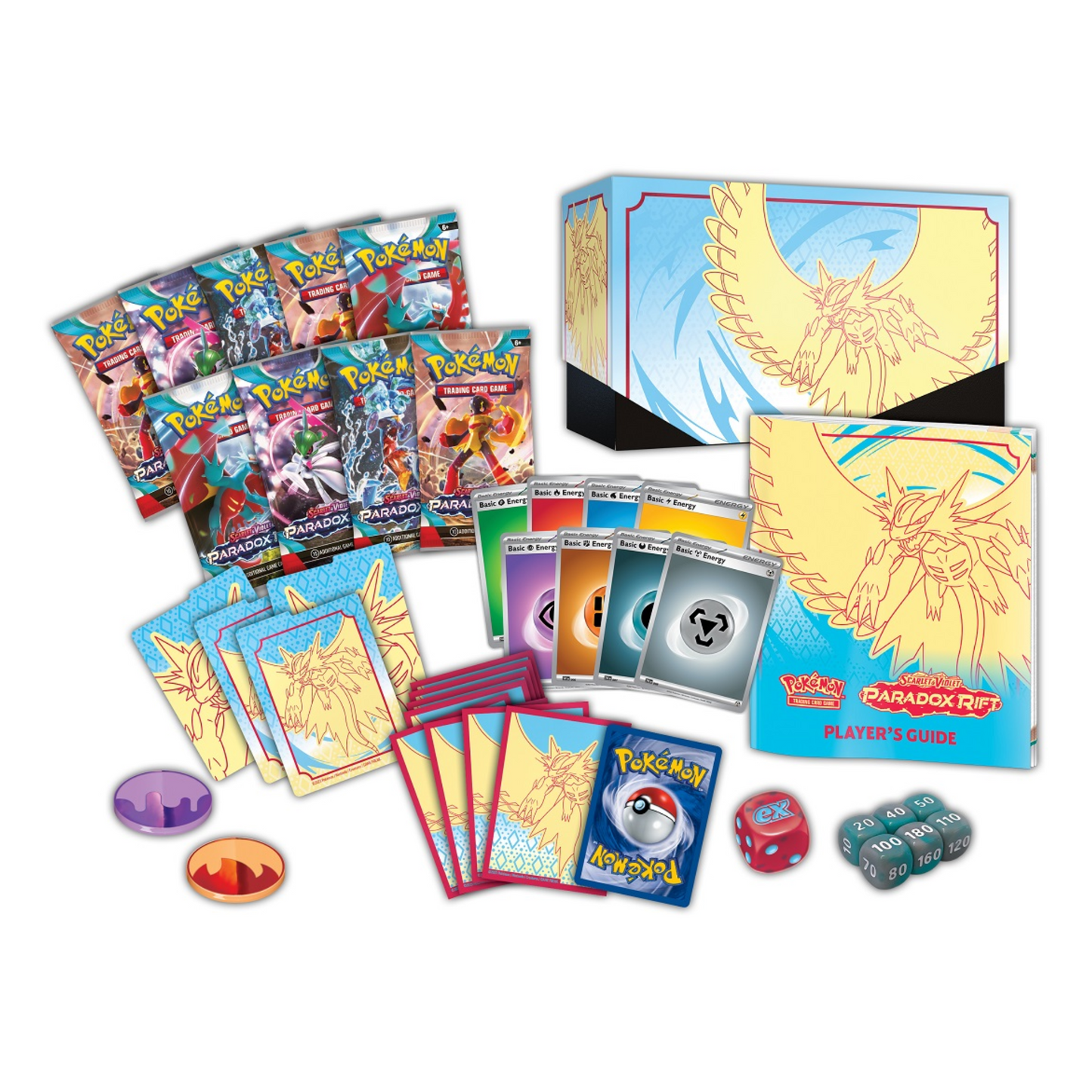 Pokémon Paradox Rift Elite Trainer Box Roaring Moon