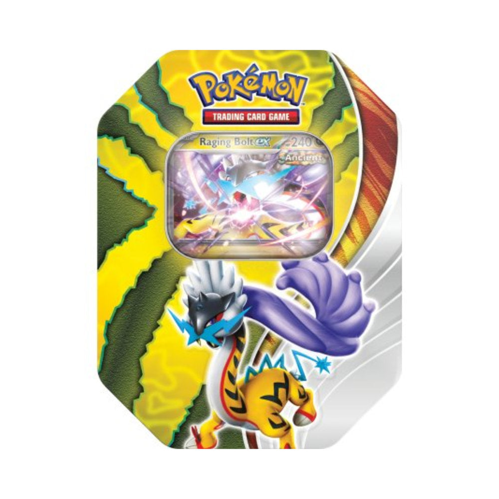 Pokémon Scarlet & Violet Paradox Destinies Tin: Raging Bolt EX