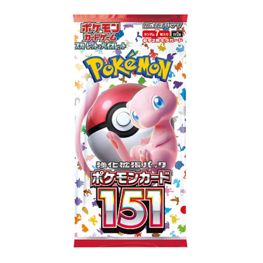 Pokémon 151 Booster Pack (Japans)