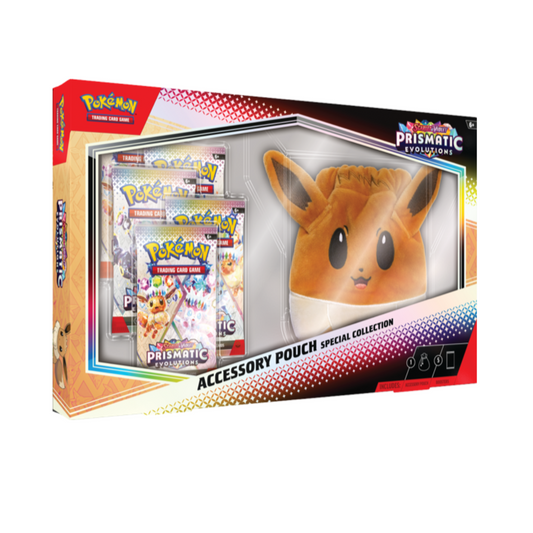 Pokémon Prismatic Evolutions Accessory Pouch Special Collection