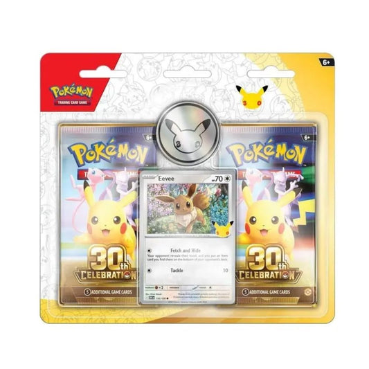 Pokémon 30th Celebration 2-Pack Blister – Eevee [PRE-ORDER]