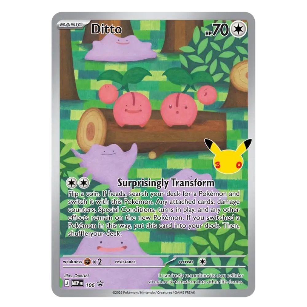 Pokémon 30th Celebration Ditto Premium Collection