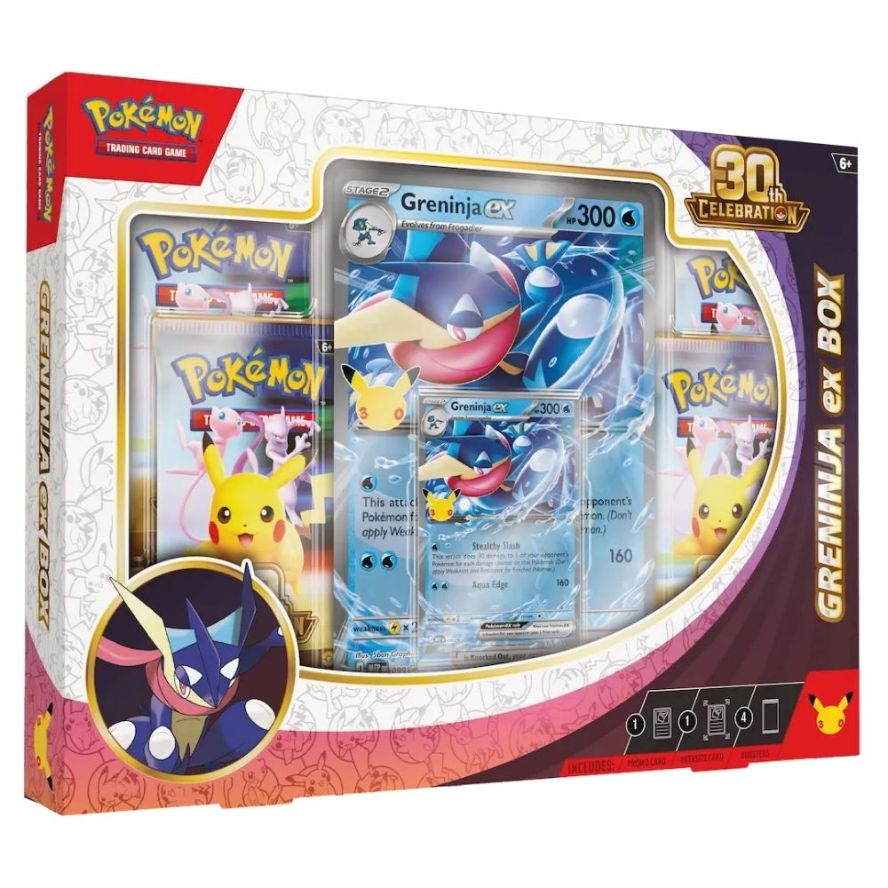 Pokémon 30th Celebration Greninja ex Box [PRE-ORDER]