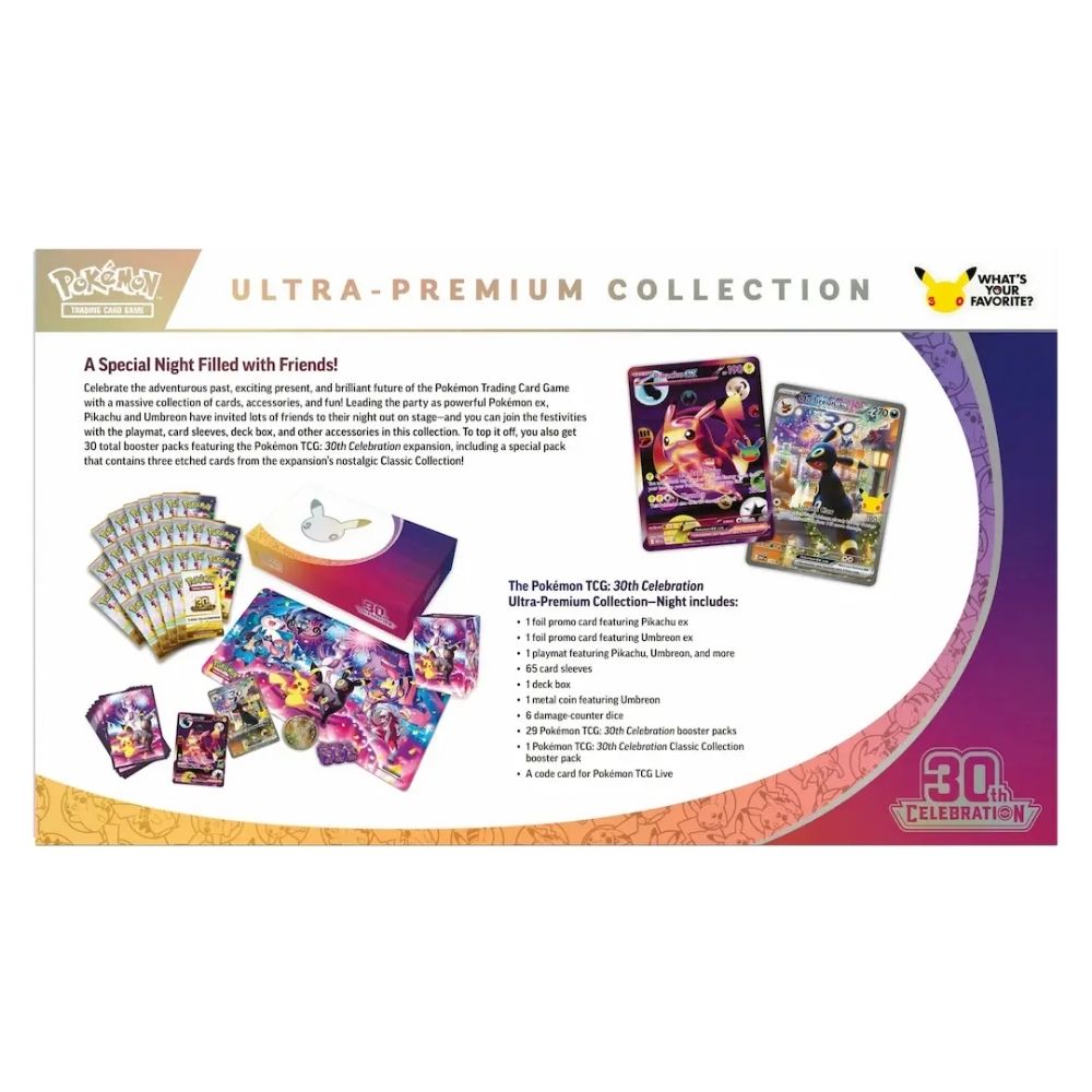 Pokémon 30th Celebration Ultra Premium Collection - Night Out [PRE-ORDER]
