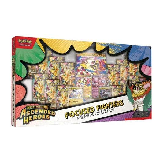 Pokémon Ascended Heroes Focused Fighters Premium Collection [PRE-ORDER]