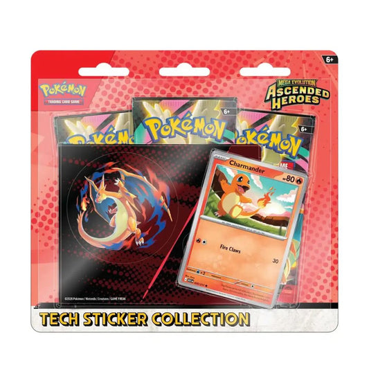 Pokémon Ascended Heroes Tech Sticker Collection Charmander