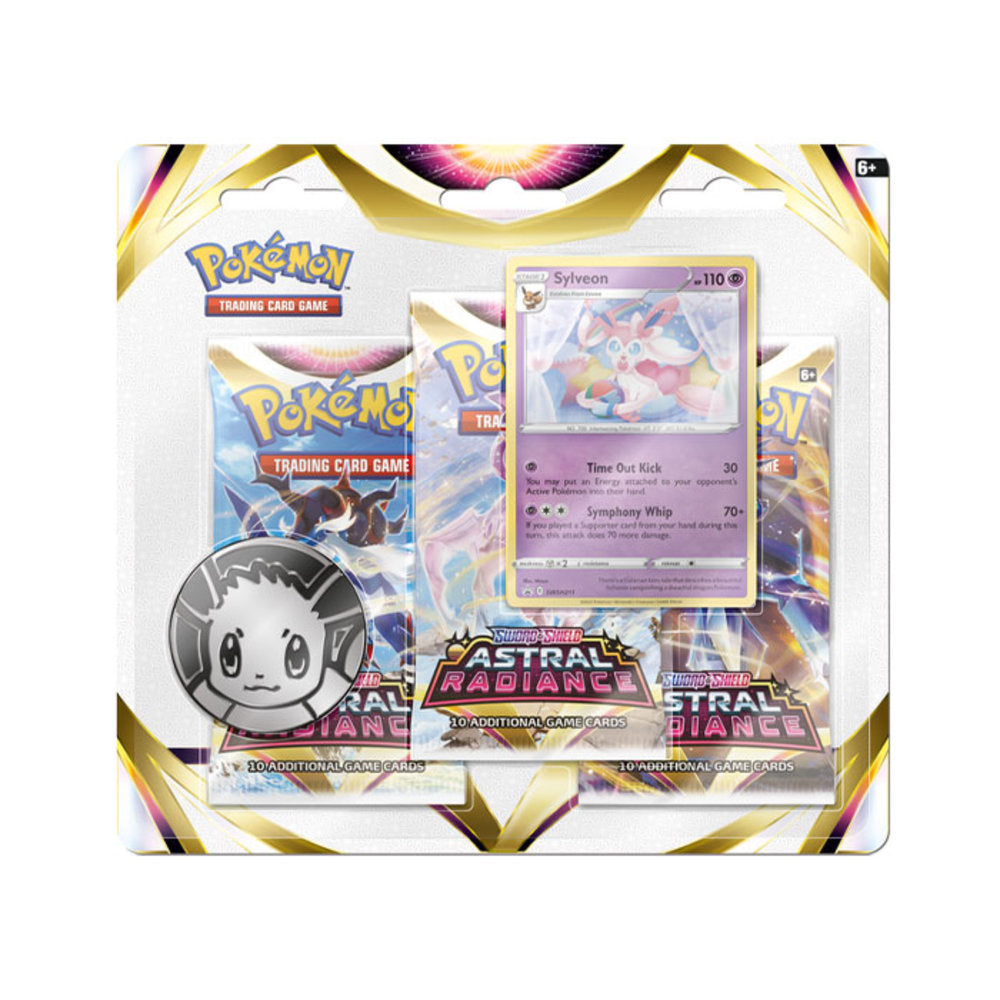 Pokémon Astral Radiance 3 Pack Blister – Sylveon