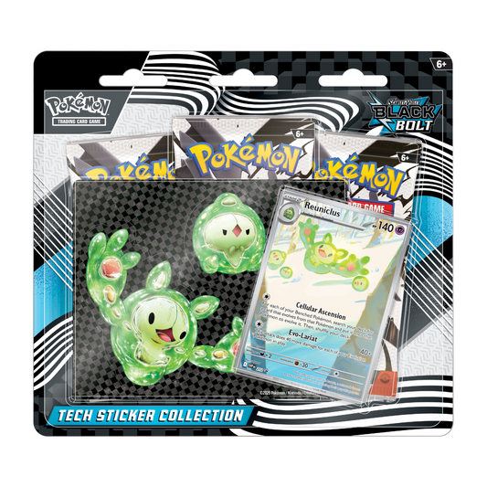 Pokémon Black Bolt Tech Sticker Collection