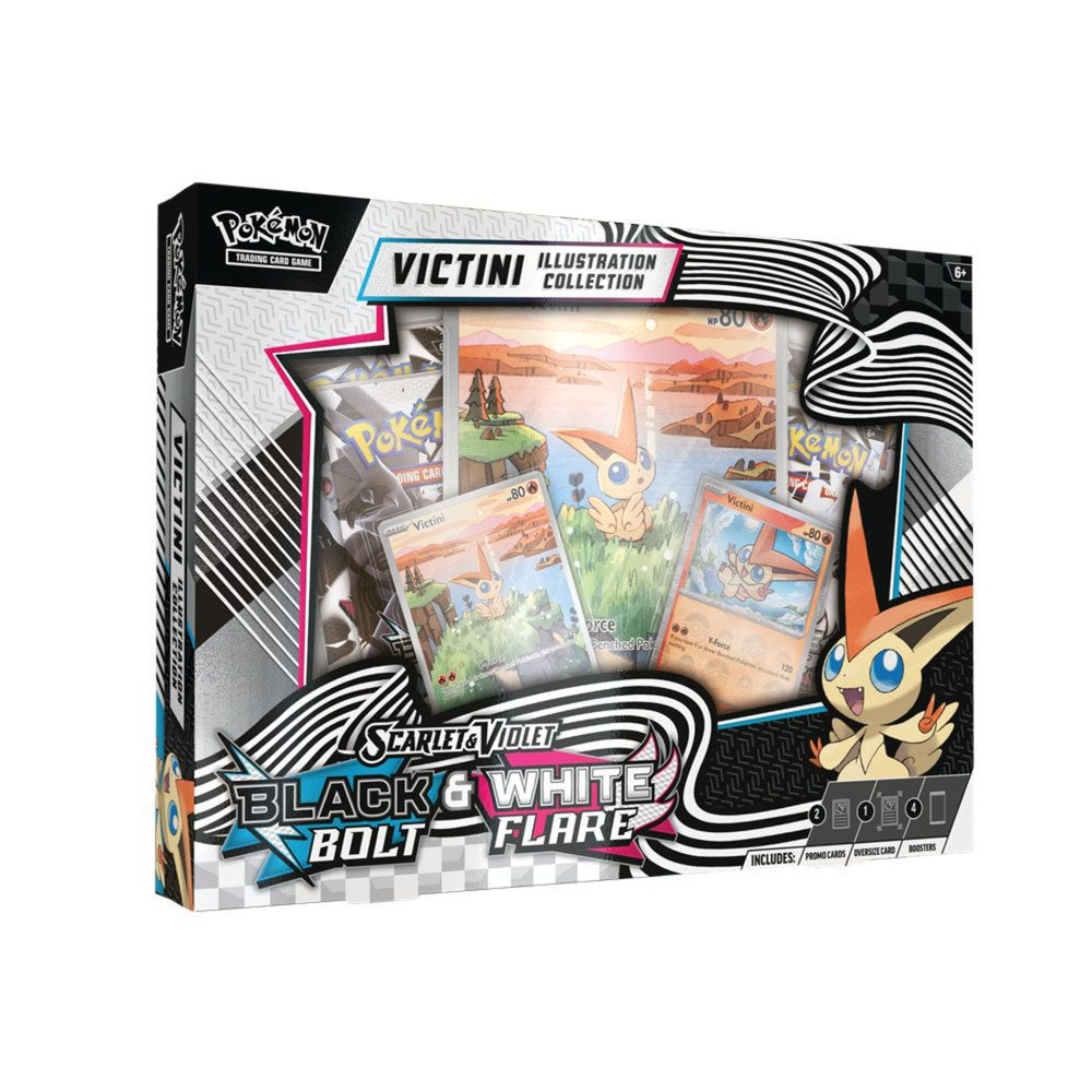 Pokémon Black Bolt & White Flare Victini Illustration Collection