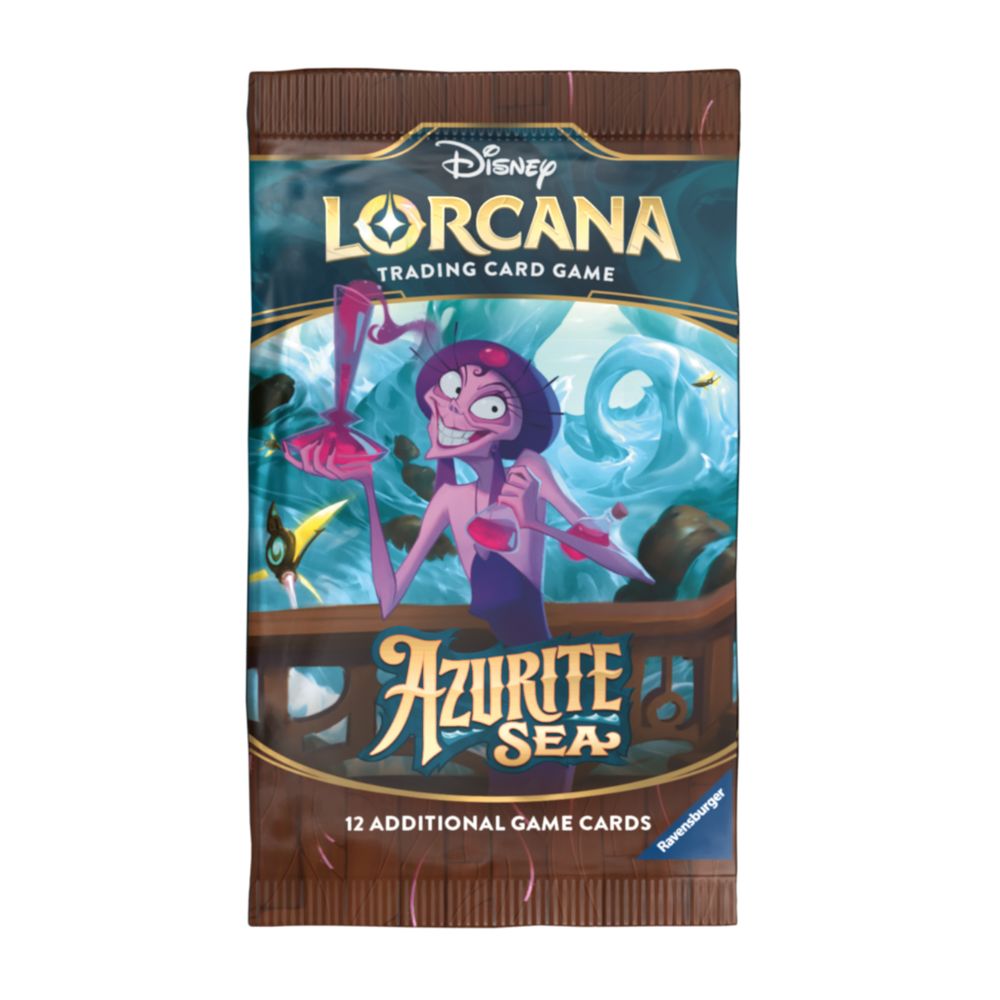 Disney Lorcana Azurite Sea Booster Pack