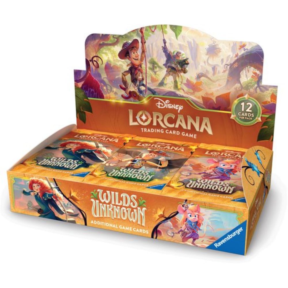 Disney Lorcana Wilds Unknown Booster Box