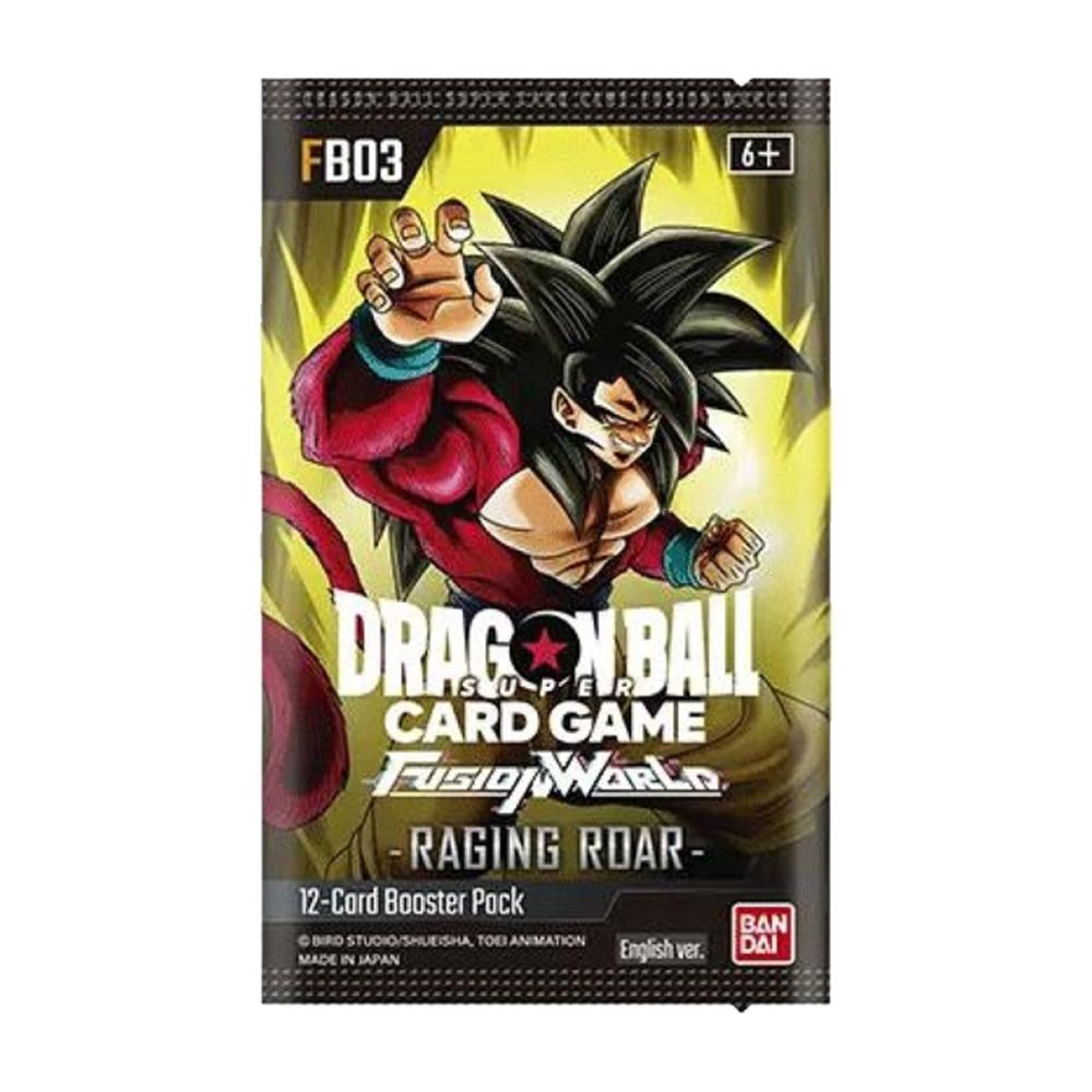 Dragon Ball Super - Fusion World FB03 - Raging Roar Booster Pack