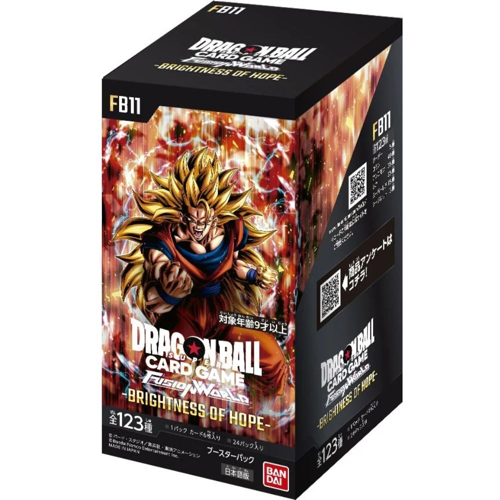 Dragon Ball Super - Fusion World FB11 - Brightness of Hope Booster Box (Japans) [PRE-ORDER]