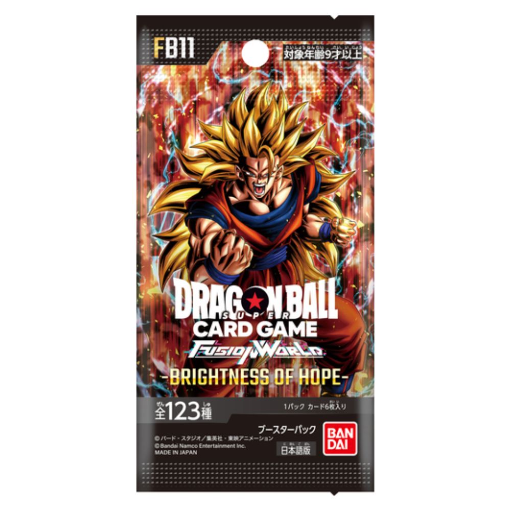 Dragon Ball Super - Fusion World FB11 - Brightness of Hope Booster Box (Japans) [PRE-ORDER]
