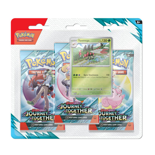 Pokémon Journey Together 3 Pack Blister - Yanmega