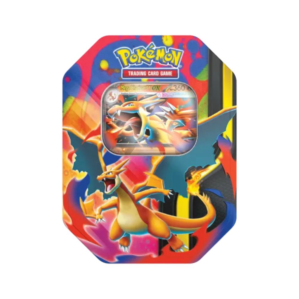 Pokémon Mega Charizard Y ex Tin