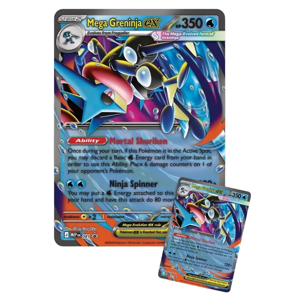 Pokémon Mega Greninja ex Premium Collection
