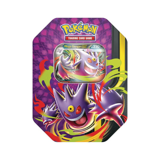 Pokémon Mega Moonlit EX Tin: Mega Gengar EX