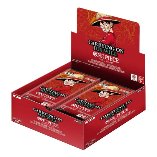 One Piece OP13 - Carrying on His Will Booster Box [PRE-ORDER]