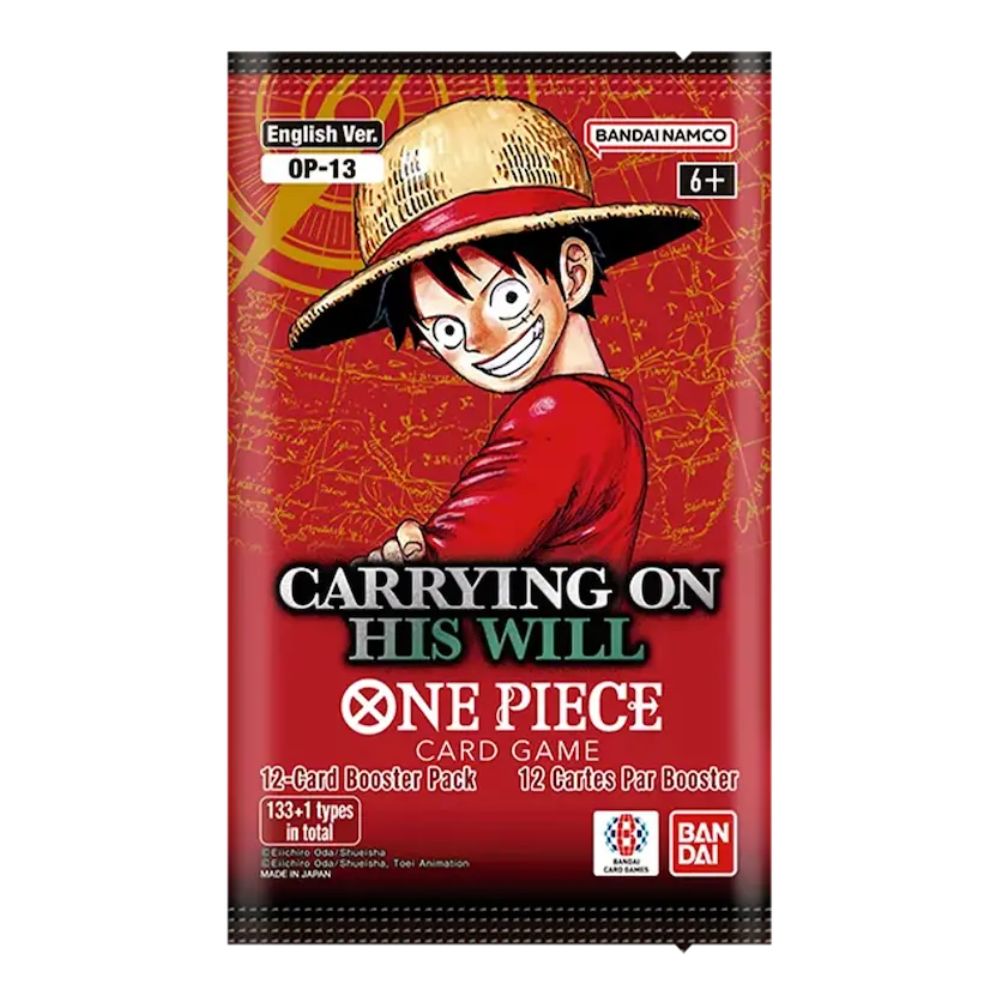 One Piece OP13 - Carrying on His Will Booster Box [PRE-ORDER]