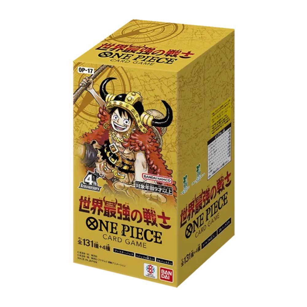 One Piece OP17 - The World's Strongest Warriors Booster Box (Japans)