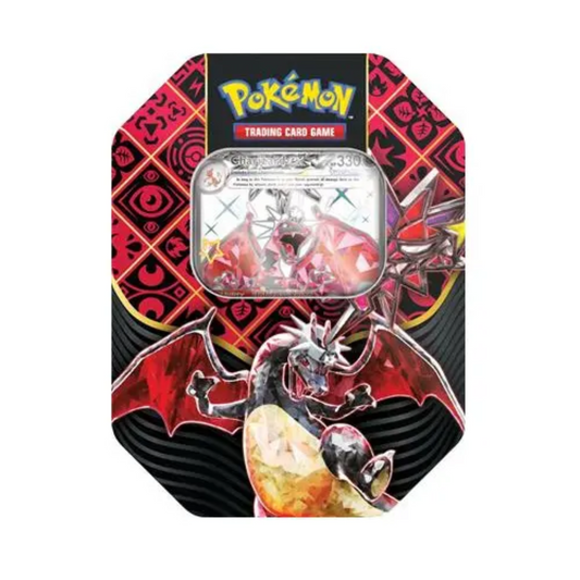 Pokémon Paldean Fates EX Tin Charizard
