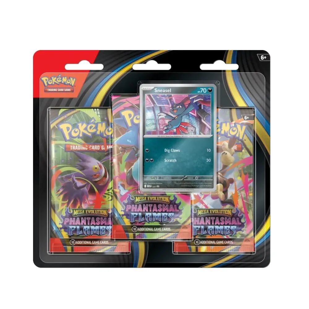 Pokémon Phantasmal Flames 3 Pack Blister - Sneasel