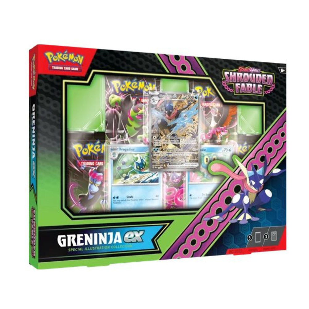 Pokémon Shrouded Fable Special Illustration Greninja EX Collection Box
