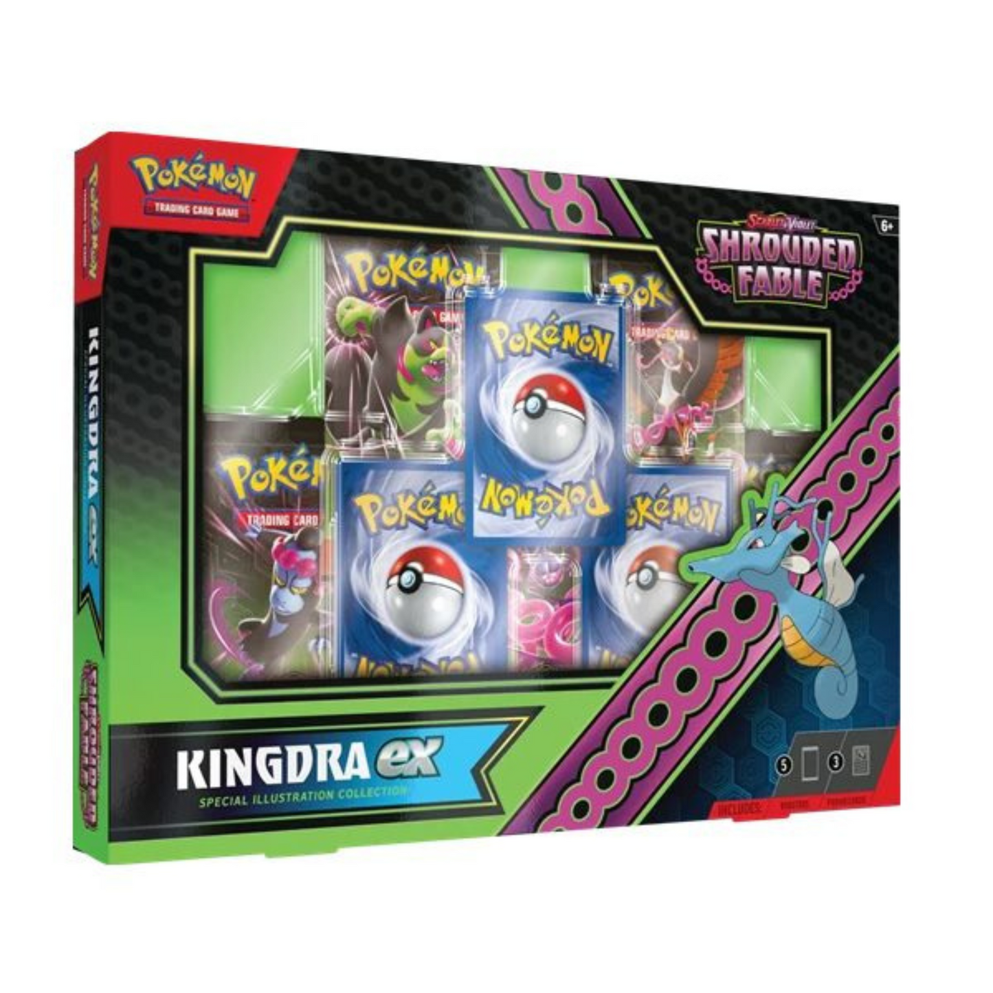 Pokémon Shrouded Fable Special Illustration Kingdra EX Collection Box