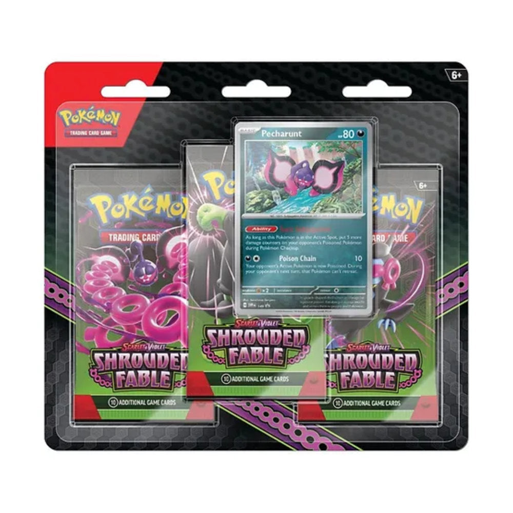 Pokémon Shrouded Fable 3 Pack Blister