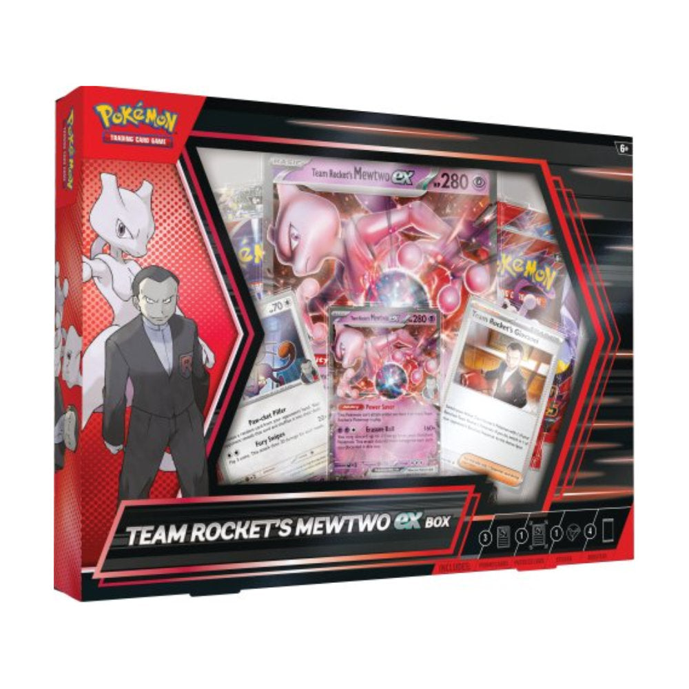 Pokémon Team Rocket's Mewtwo EX box