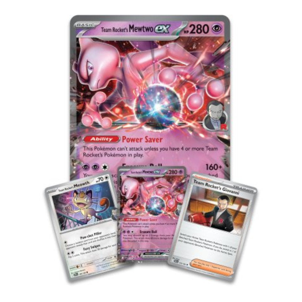 Pokémon Team Rocket's Mewtwo EX box