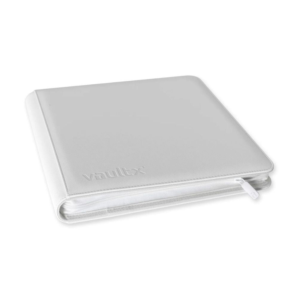 Vault X 12-Pocket Exo-Tec Zip Binder White Edition