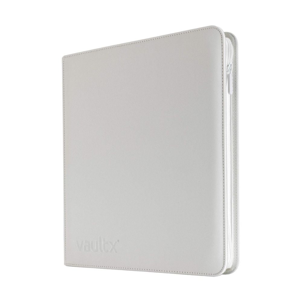 Vault X 12-Pocket Exo-Tec Zip Binder White Edition