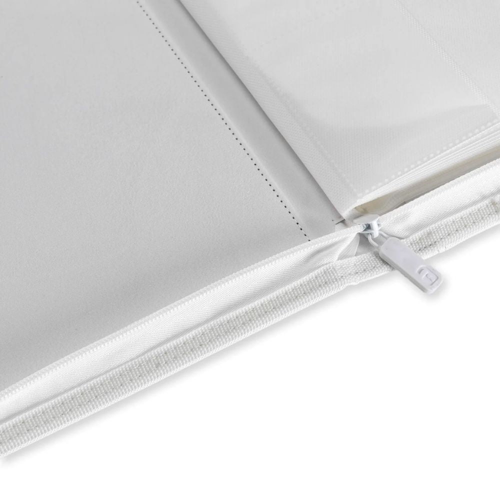 Vault X 12-Pocket Exo-Tec Zip Binder White Edition