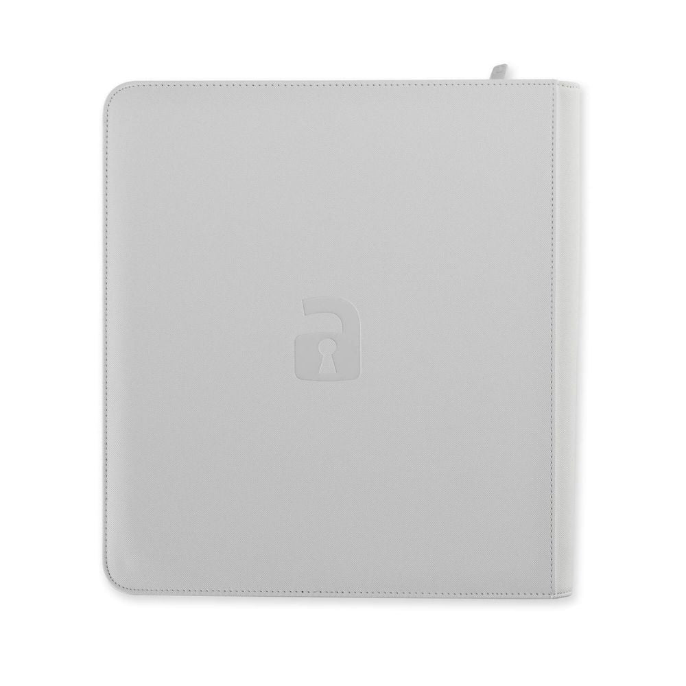Vault X 12-Pocket Exo-Tec Zip Binder White Edition