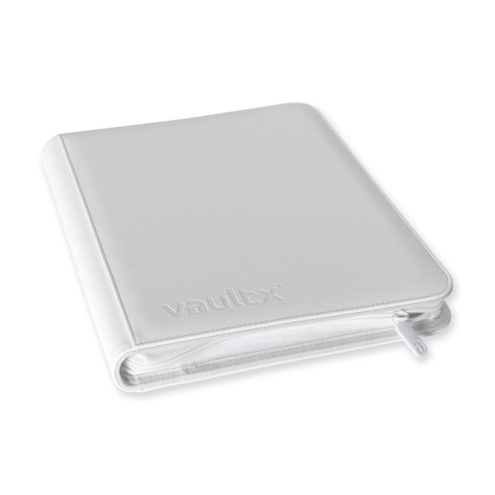Vault X 9-Pocket Exo-Tec Zip Binder White Edition