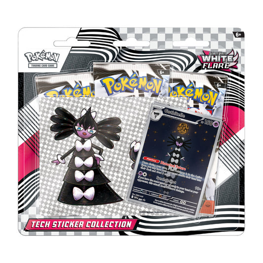 Pokémon White Flare Tech Sticker Collection