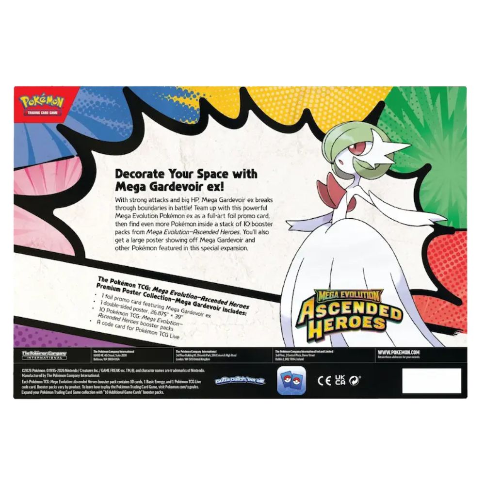 Pokémon Ascended Heroes Premium Poster Collection - Mega Gardevoir